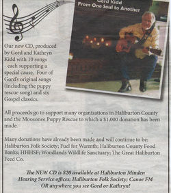 Gord Kidd releases his new album