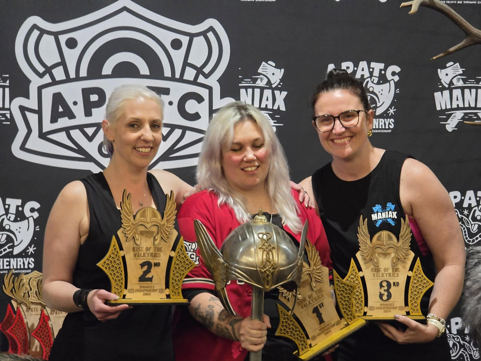Winners of the Women's/Non-Binary tourney at APATC 2024