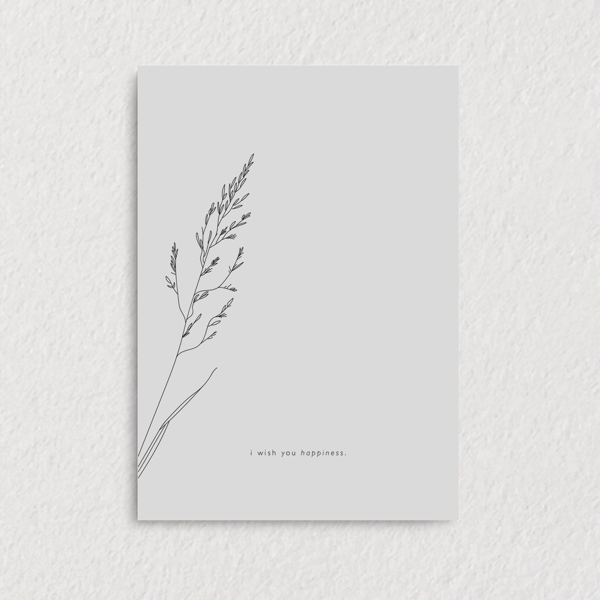 i wish you happiness