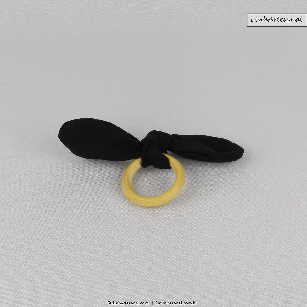 Miniatura: Porta Guardanapo Bengaline Preto
