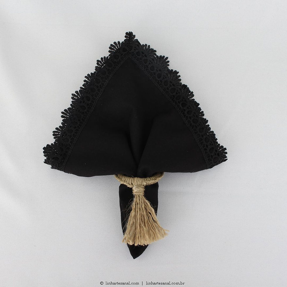 Miniatura: Porta Guardanapo Macrame Rami