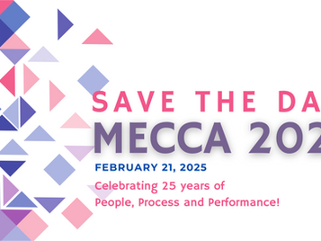 2025 MECCA Awards - Celebrating People, Process and Performance