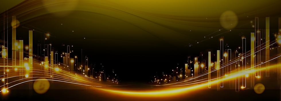 Golden financial background image for CME Fortune Week trading campaign