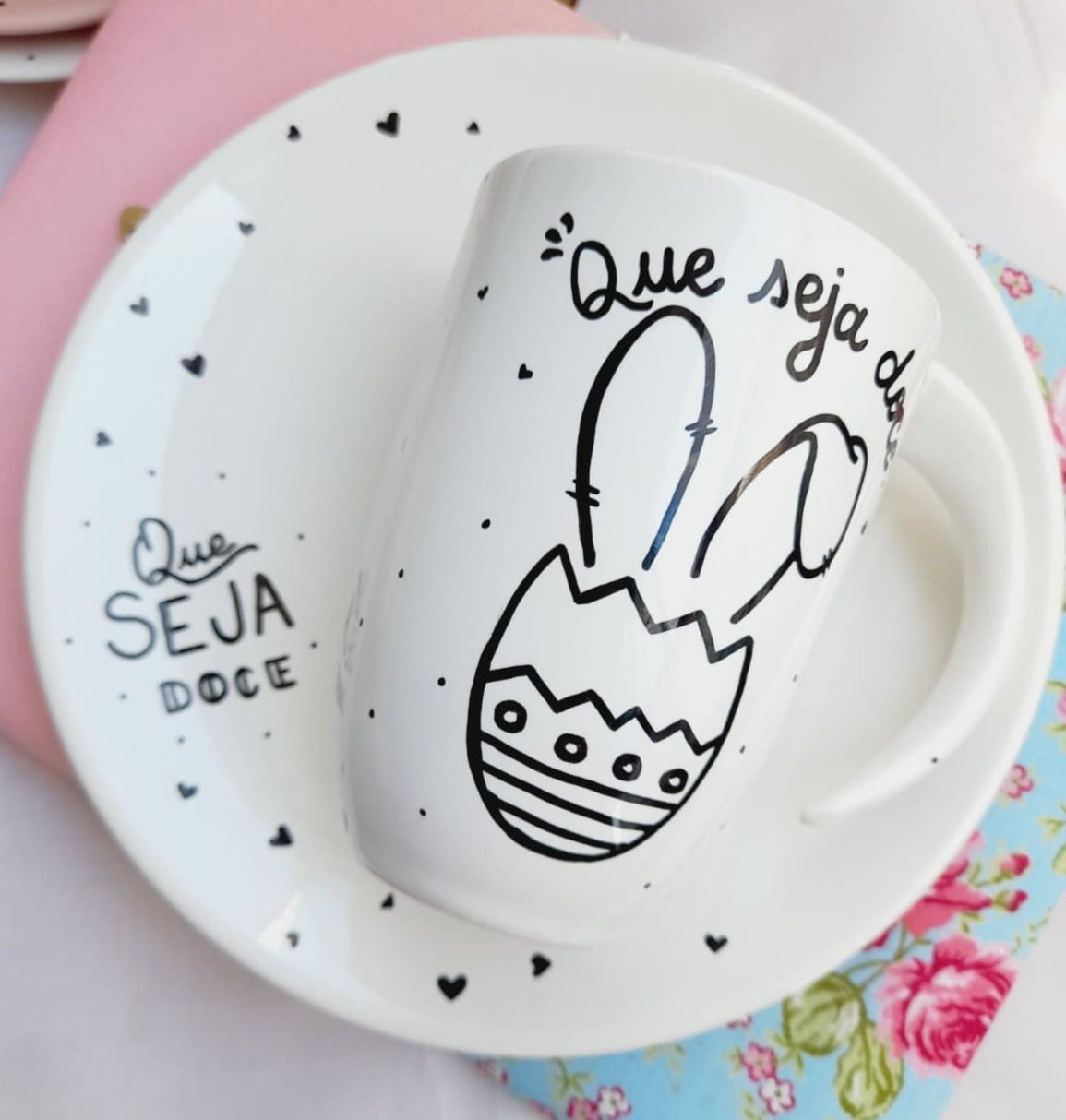 Caneca com Prato