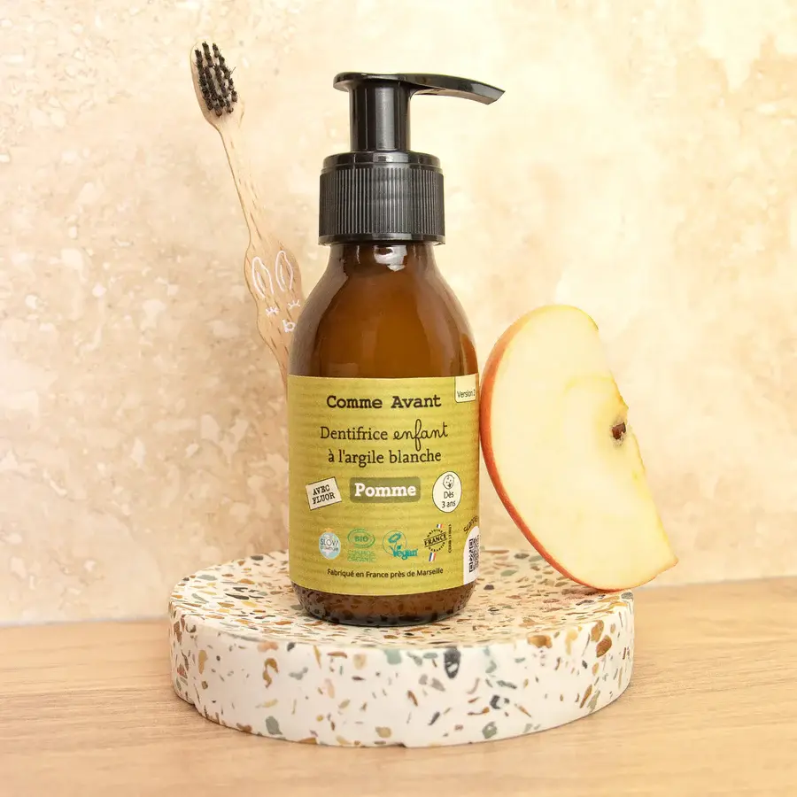 Miniature : Dentifrice enfant à la pomme - Comme Avant