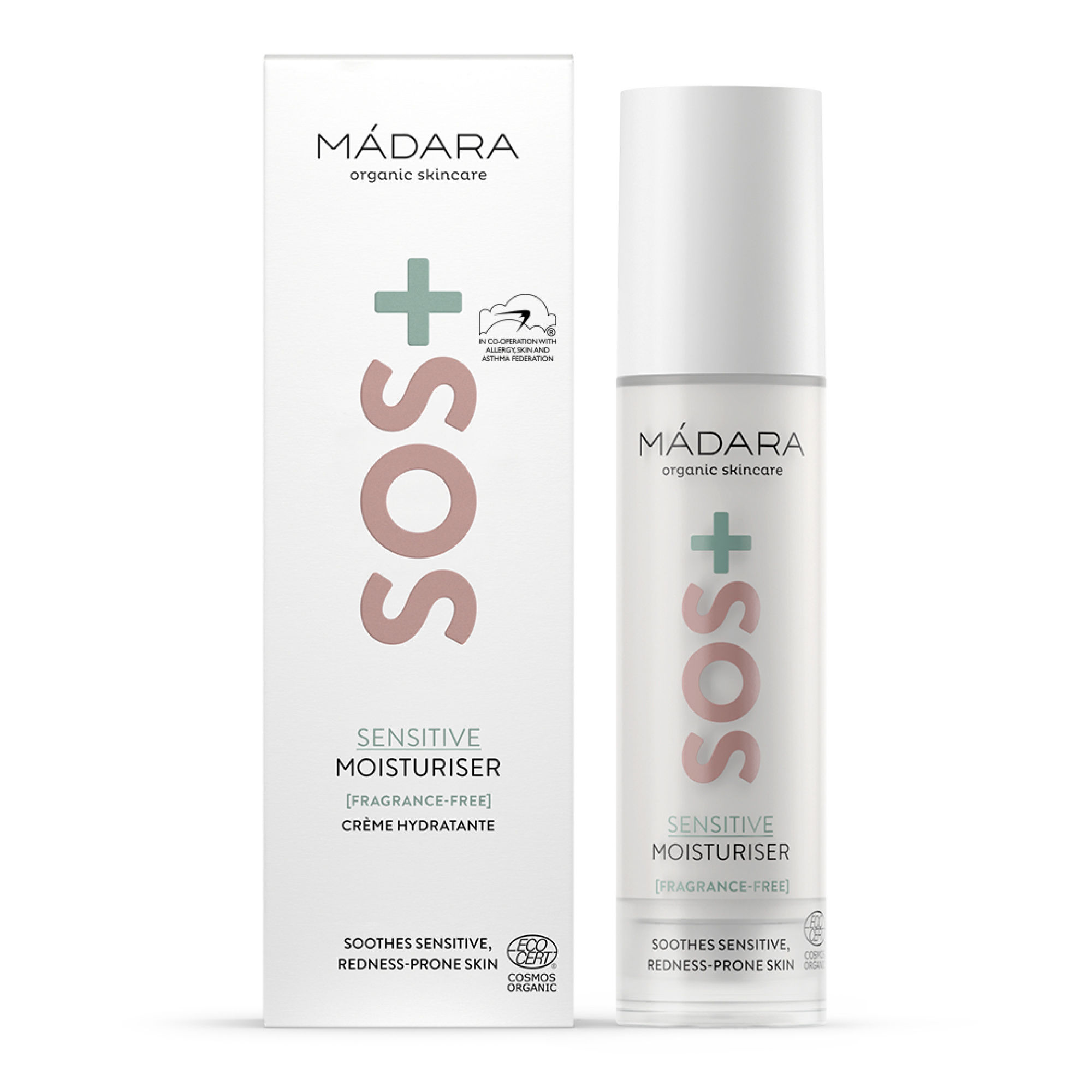 SOS+ Sensitive Moisturiser - SOS HYDRATATION - Mádara
