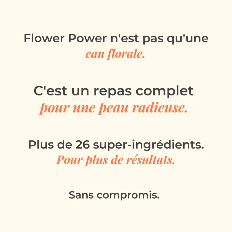 Miniature : Flower Power - Eau florale bio - oOlution