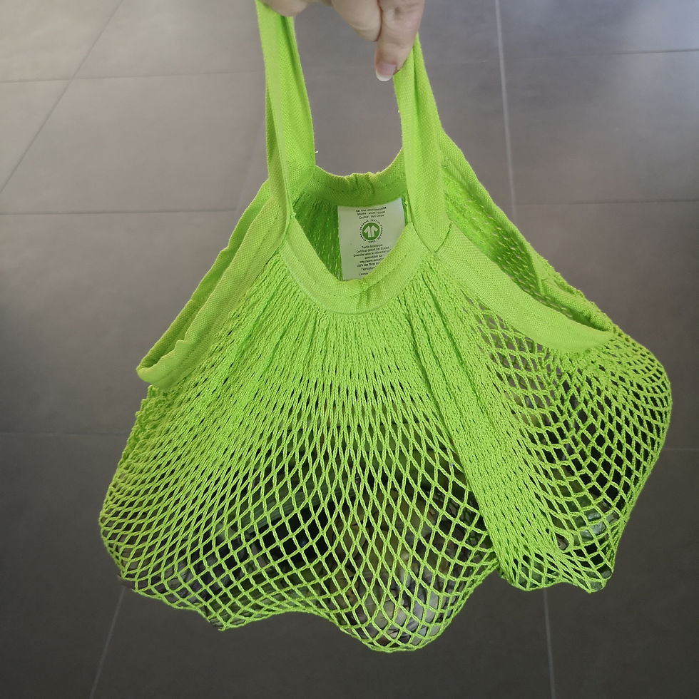 Miniature : Filet à provisions en coton bio