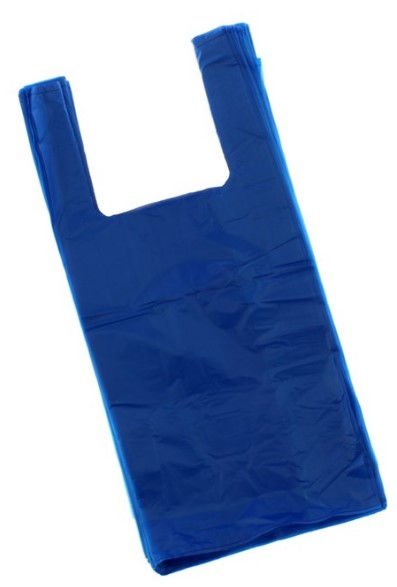 BLUE CARRIER BAG