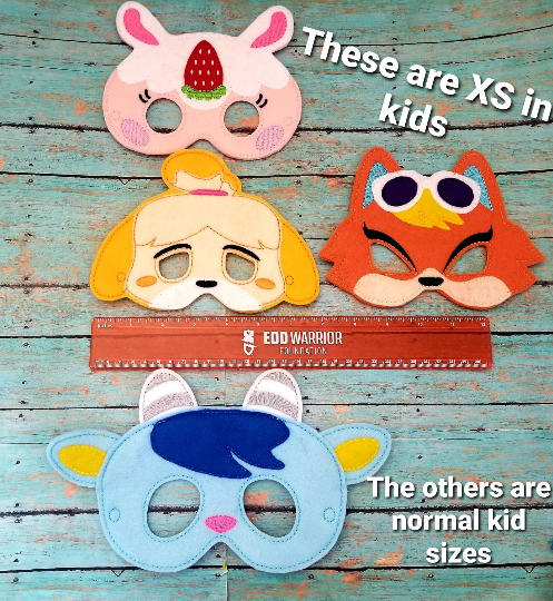 Thumbnail: Animal Farm Crossing Felt Masks