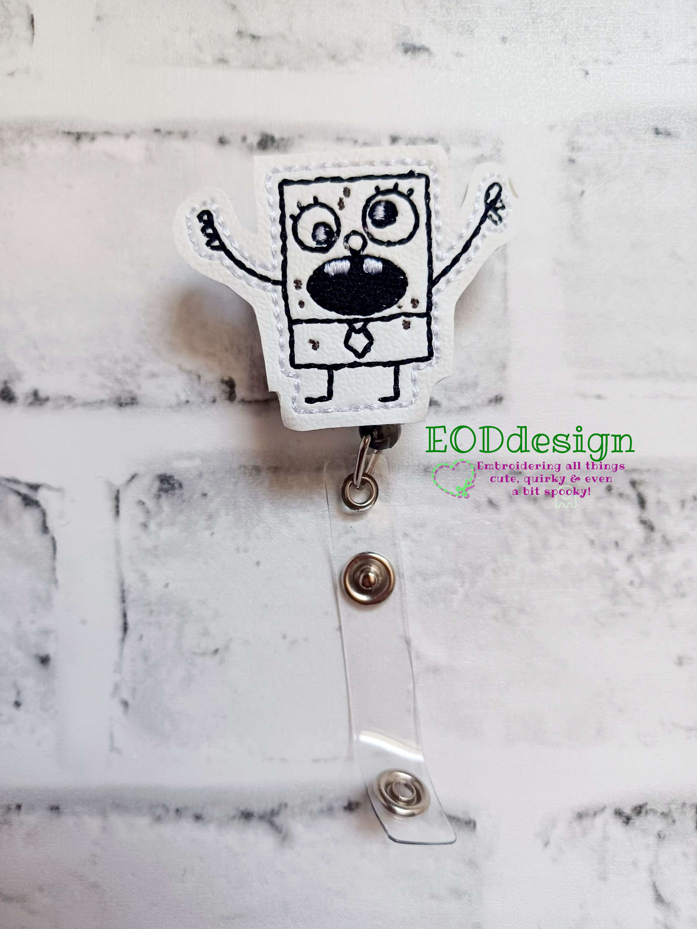 Screaming Cartoon Meme Badge Reel