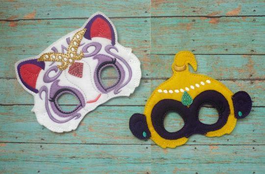 Thumbnail: Shimmer Genies and Shine Friends Felt Masks