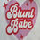 Thumbnail: Blunt Babe Girlie Marijuana Heart Tote Bag Large