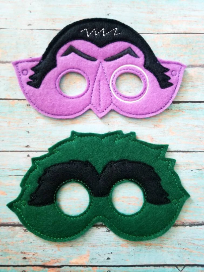 Thumbnail: Preschool Puppet Monster Friend Felt Masks