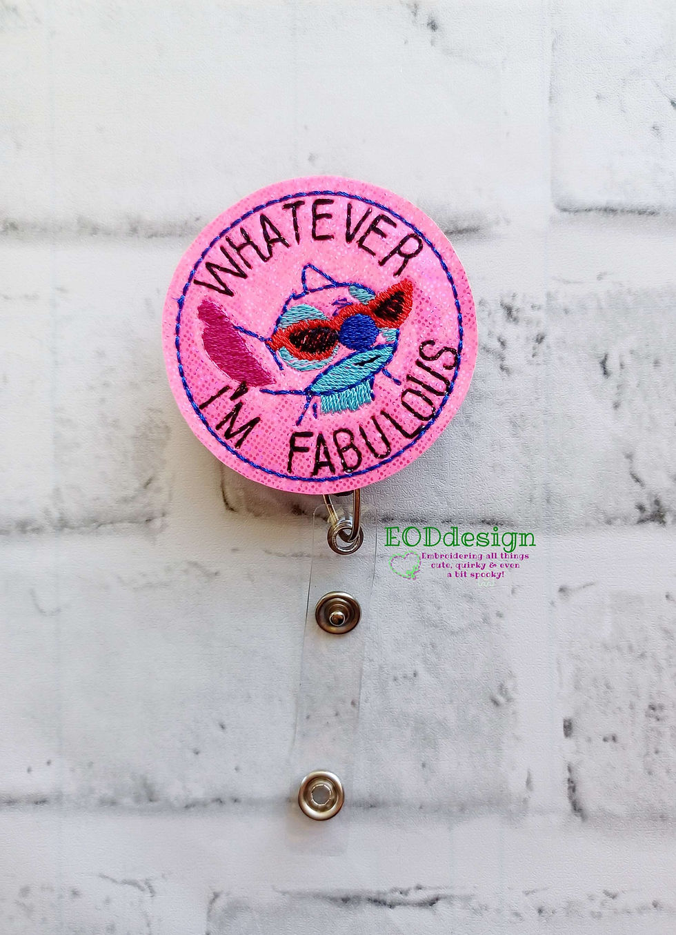 Whatever I'm Fabulous Alien Experiment Badge Reel
