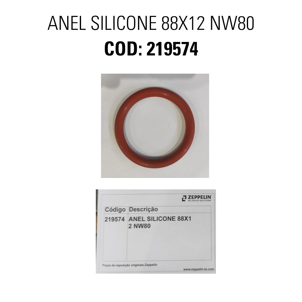 Anel Silicone 88X12 NW80
