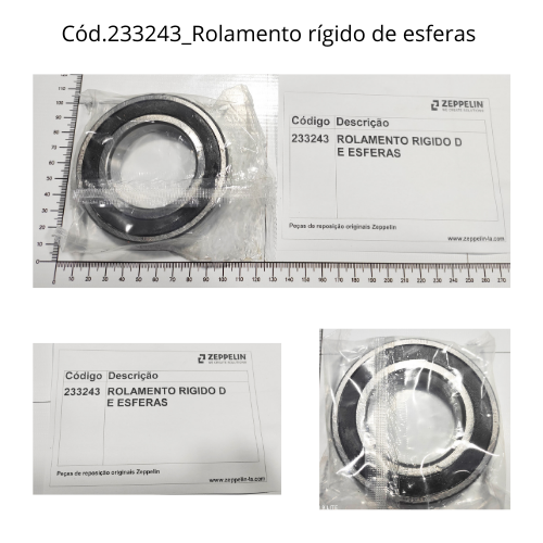 Miniatura: Rolamento Rigidos de Esferas Zeppelin LA