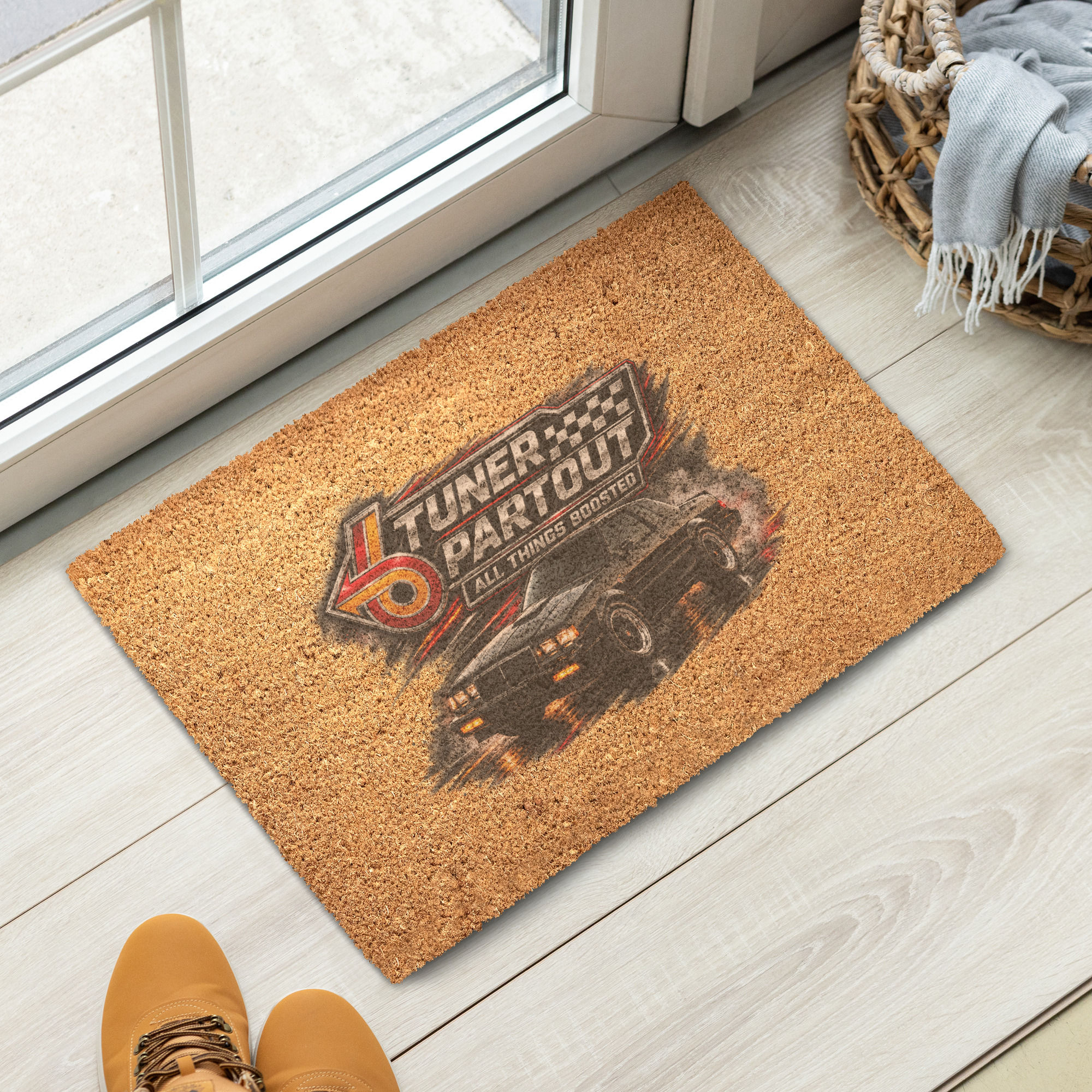 Tuner Partout with Grand National Coir doormat