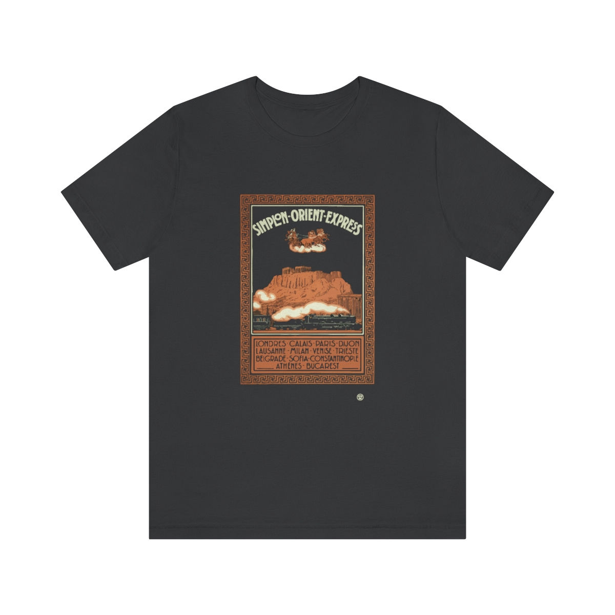 Simplon Orient Express Unisex Jersey Short Sleeve Tee