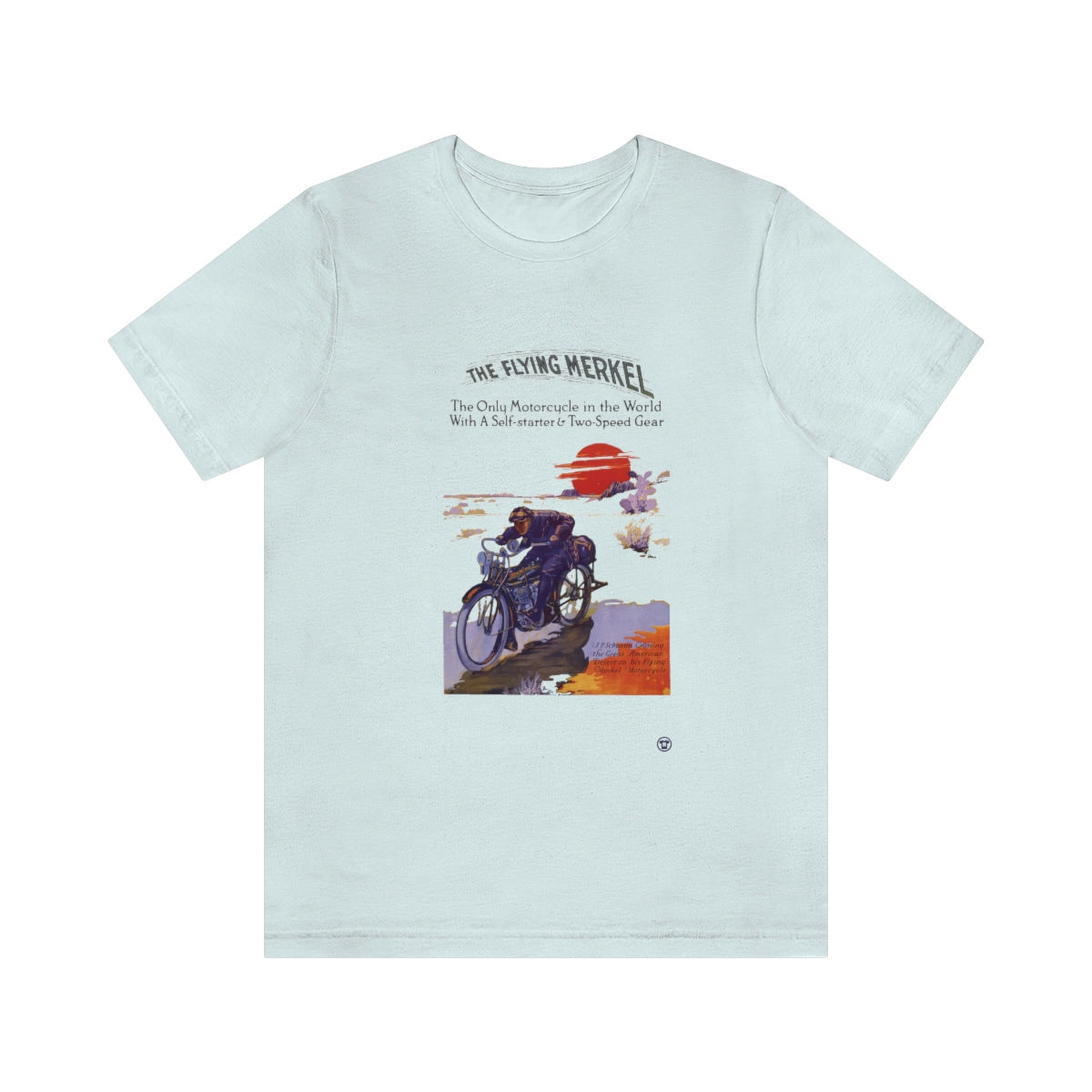 The Flying Merkel Unisex Jersey Short Sleeve Tee