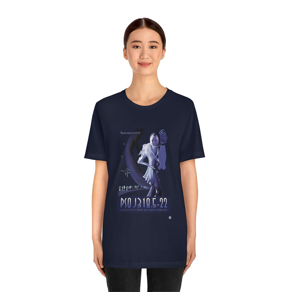 Thumbnail: PSO J318.5 Where Nightlife Never Stops Unisex Jersey Short Sleeve Tee