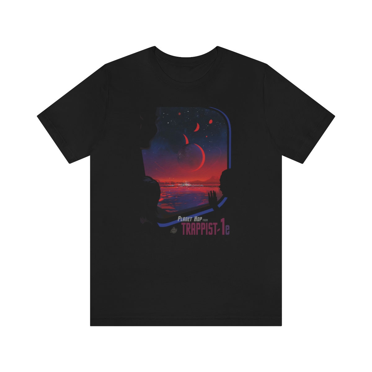 Trappist 1e Unisex Jersey Short Sleeve Tee