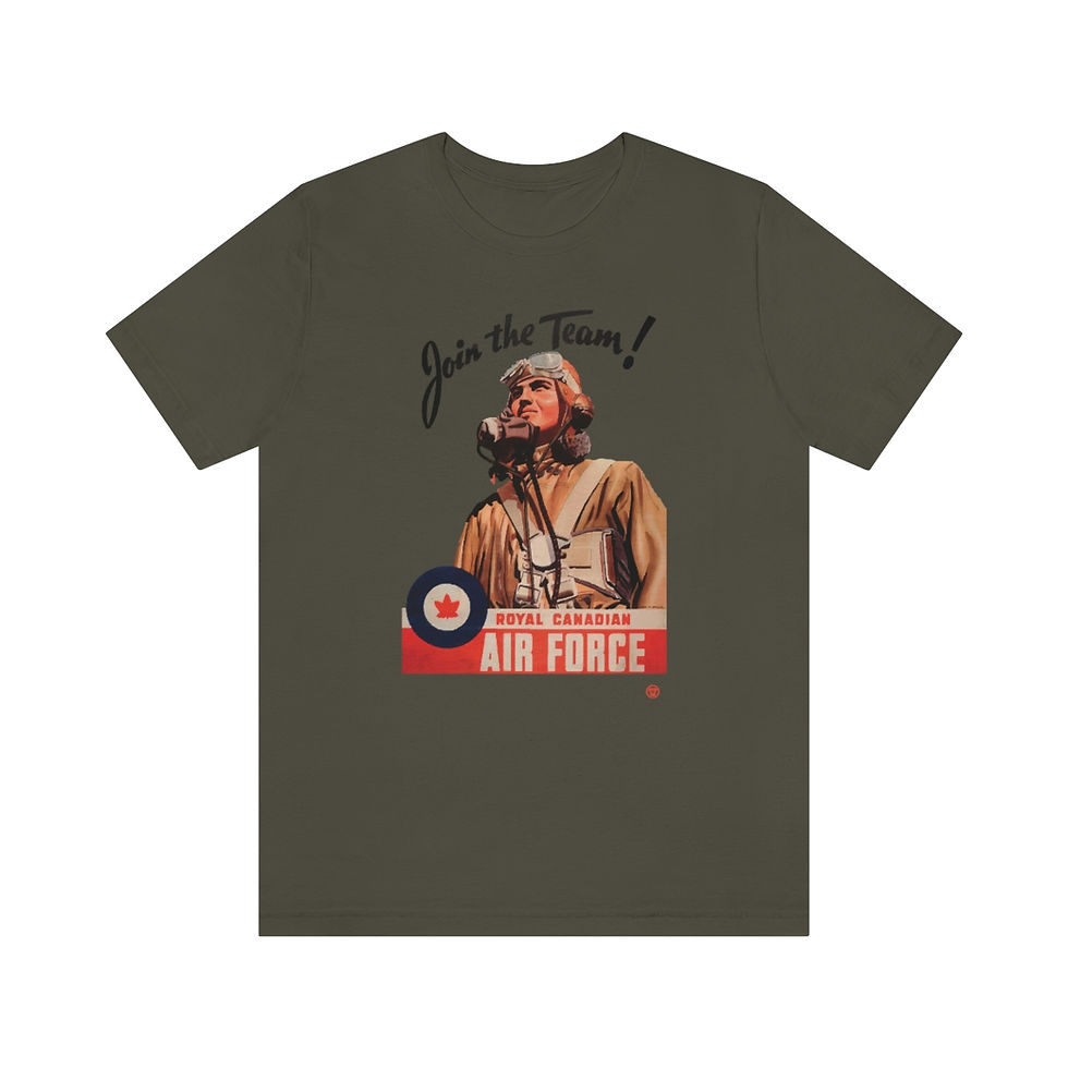 Thumbnail: Royal Canadian Air Force Unisex Jersey Short Sleeve Tee