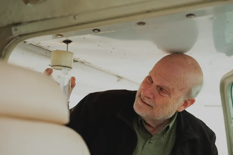Portrait of Rick Van Lehn, Chief Flight Instructor at Bravo Flight Training