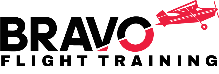 Bravo Flight Training logo, links to home page