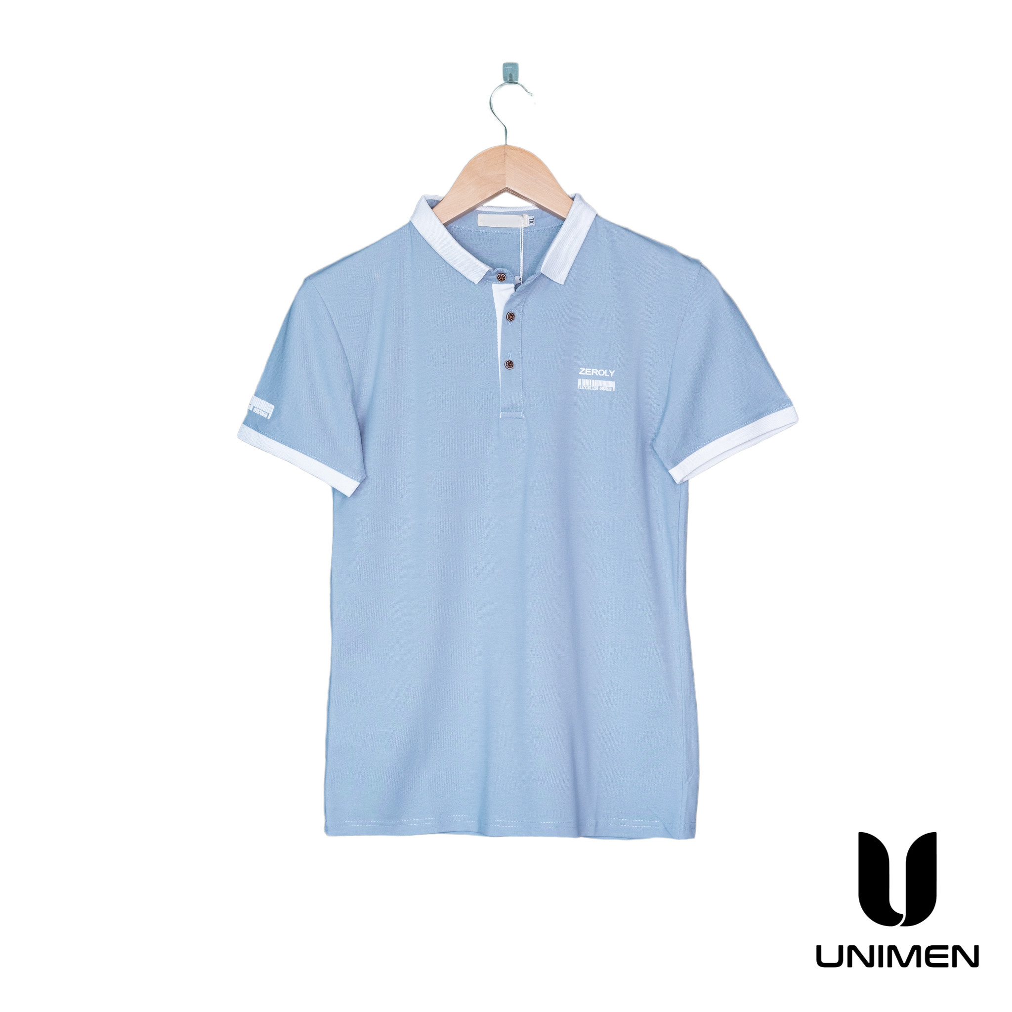 Basic Wear Blue Zeroly Polo Shirt