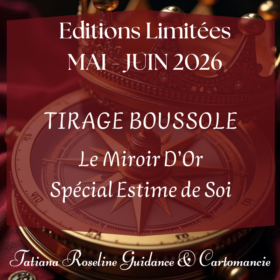 Tirage Boussole 4 Cartes : Le Miroir D'Or / Spécial Estime de Soi