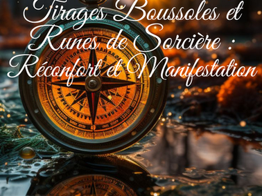🔮🧭 TIRAGES BOUSSOLES OU RUNES DE SORCIERE : RECONFORT ET MANIFESTATION 🧭🔮