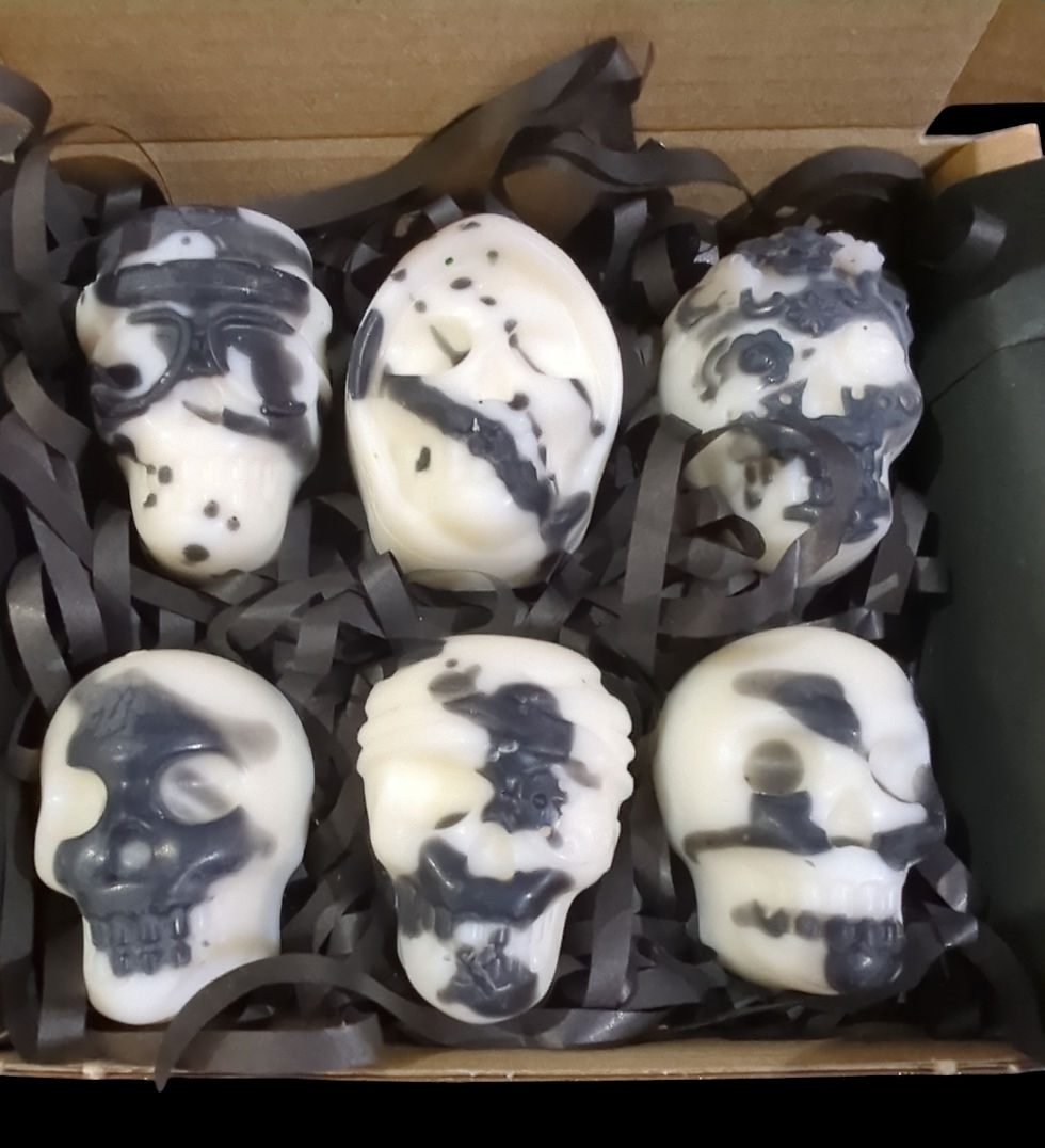 Wood Sage & Sea Salt Skulls Wax Melt