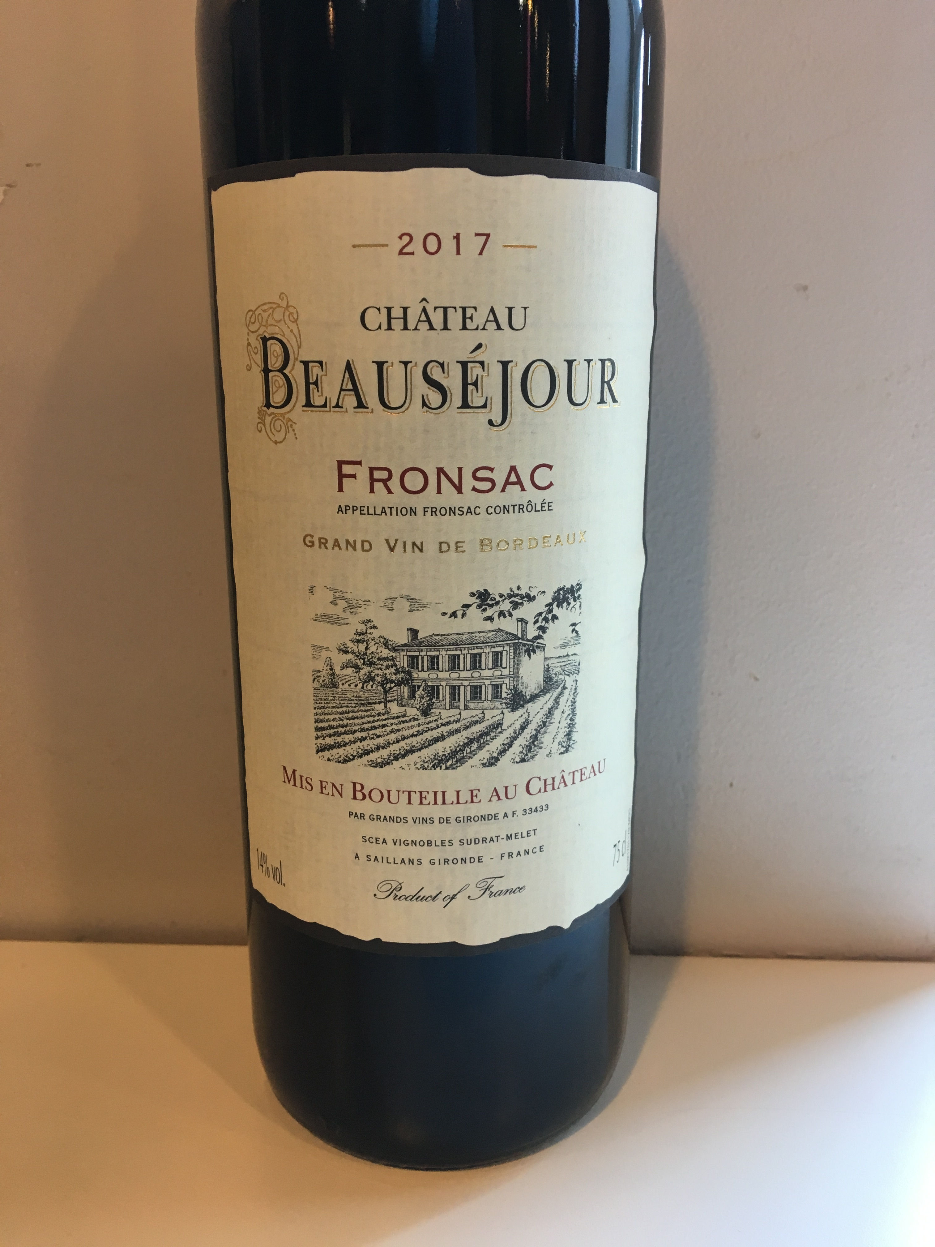 Chateau Beausejour Fronsac  FR