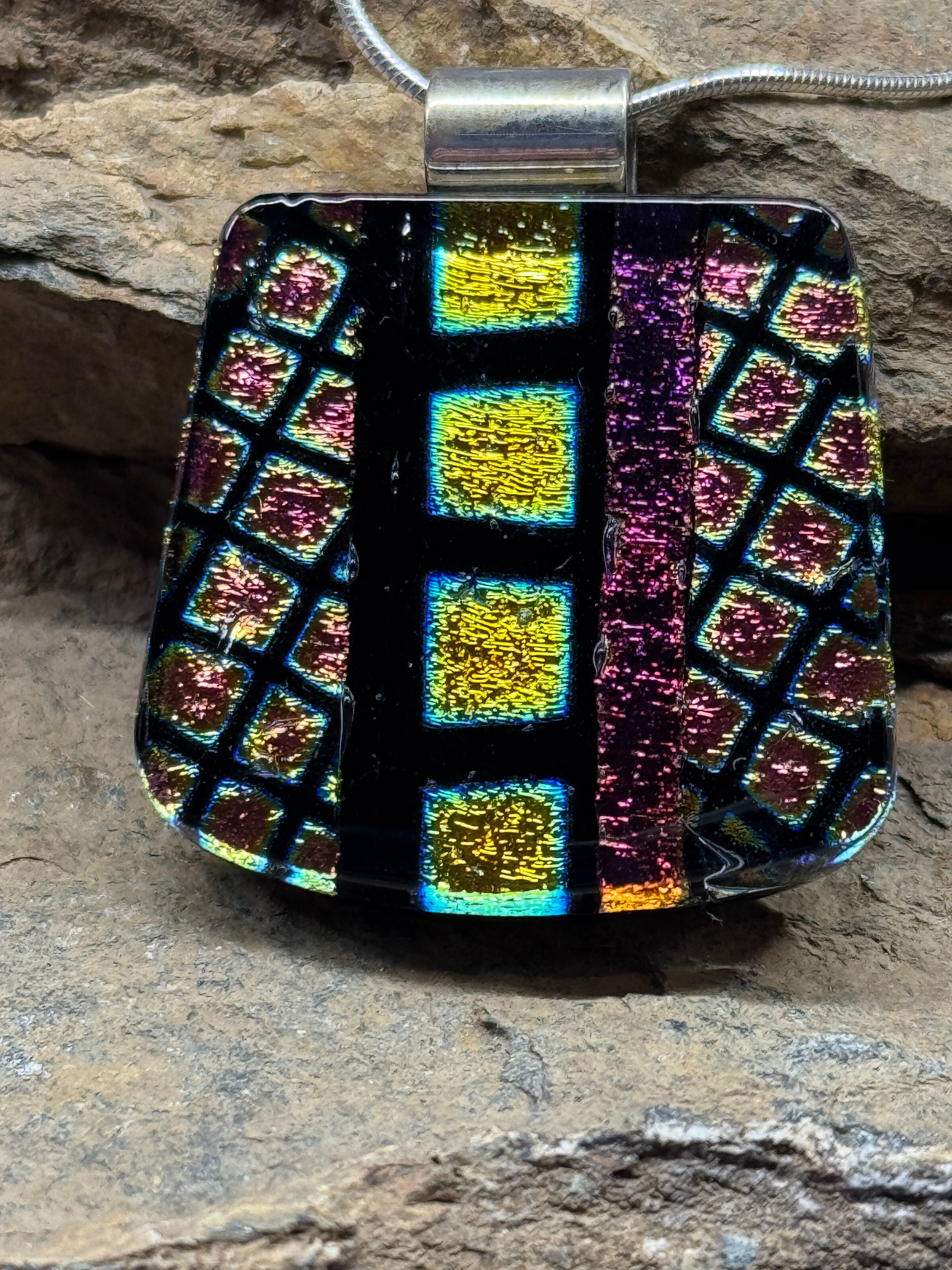Dichroic Necklace
