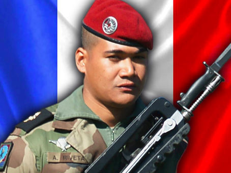 Albéric RIVETA du 1er Régiment de chasseurs parachutistes