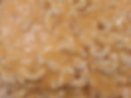 1/2 pan of macaroni and cheese