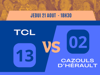 Résultat Coupe de Départementale 3 : TCL - Cazouls d'Hérault