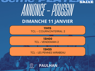 3ème plateau Poussin