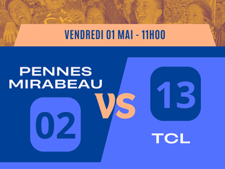 Résultat Départementale 3 : Pennes Mirabeau - TCL