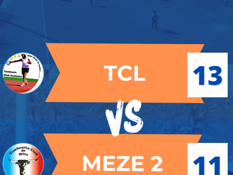 Résultat Départementale 2 : TCL - Mèze