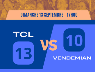 Résultat Nationale 1 Féminine : TCL - Vendémian