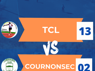Résultat Nationale 1 Féminine : TCL - Cournonsec