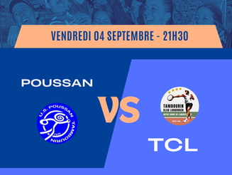 Nationale 1 Féminine : Poussan - TCL