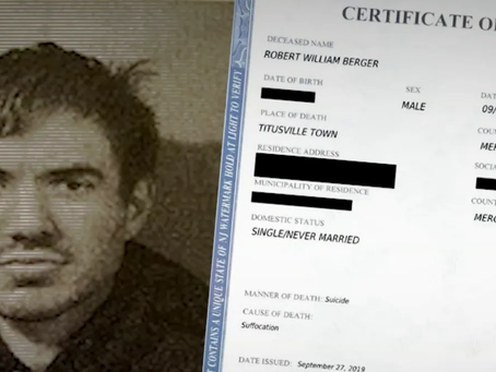 Oddly True Crime — Episode Three: The Man Who Tried to Fake His Own Death