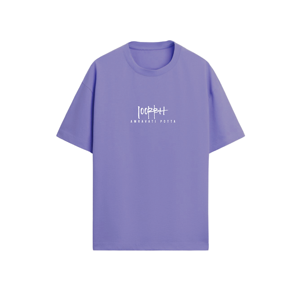 Thumbnail: 100RBH -Saurabh Abhyankar Oversized Tshirt (100RBH Cool Design)