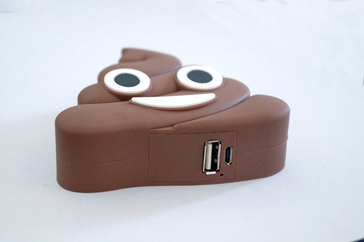 サムネイル： 絵文字 emoji モバイル バッテリー プープ iPhone / Android 【即日発送】