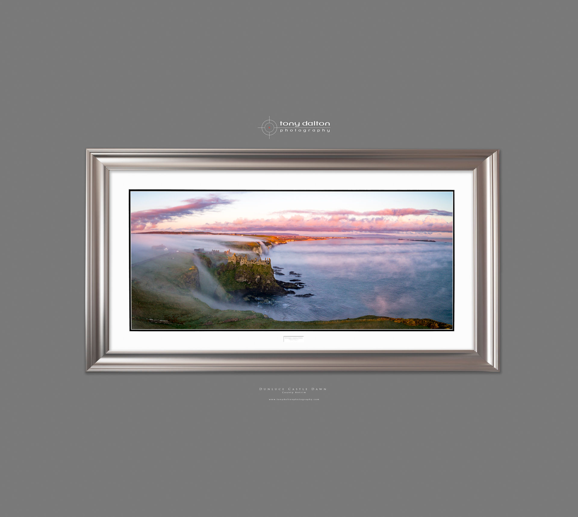 Dunluce Castle Dawn (silver)