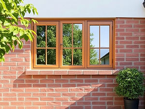 Traditional timber-framed window restored and double-glazed by Eco Windows and Doors Essex on a period Essex property.