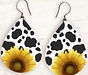 sublimated earrings